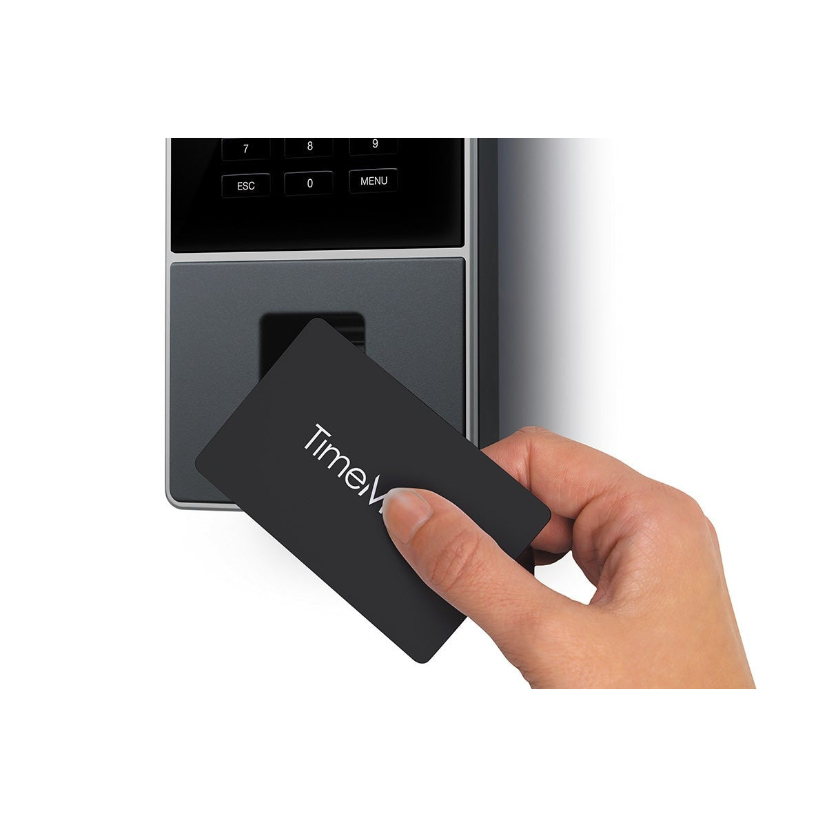Safescan TimeMoto TM-626 Nero Gettone elettronico, Impronta digitale, Password, Scheda di prossimità AC TFT Collegamento ethernet LAN