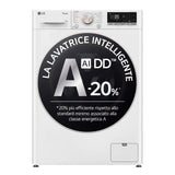LG F4R7013TSWG Lavatrice 13kg AI DD, Classe A-20 , 1400 giri, TurboWash, Vapore