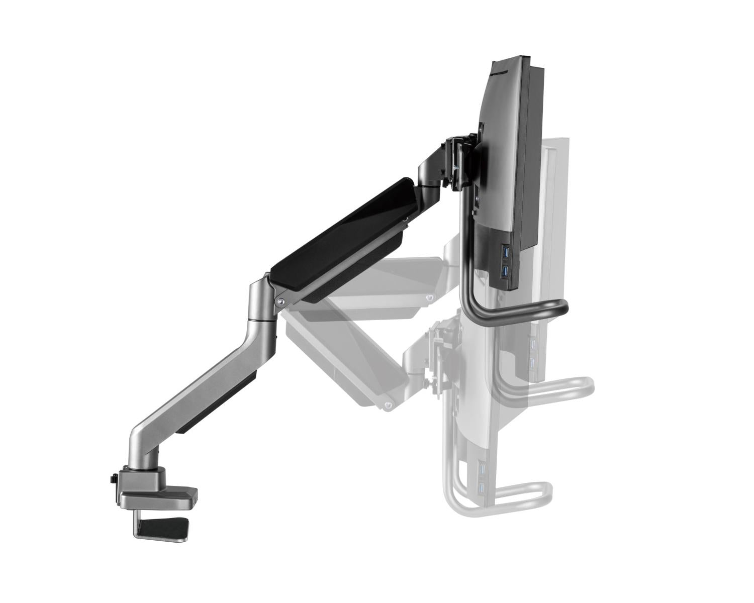 Equip 650161 supporto da tavolo per Tv a schermo piatto 81,3 cm (32") Nero Scrivania