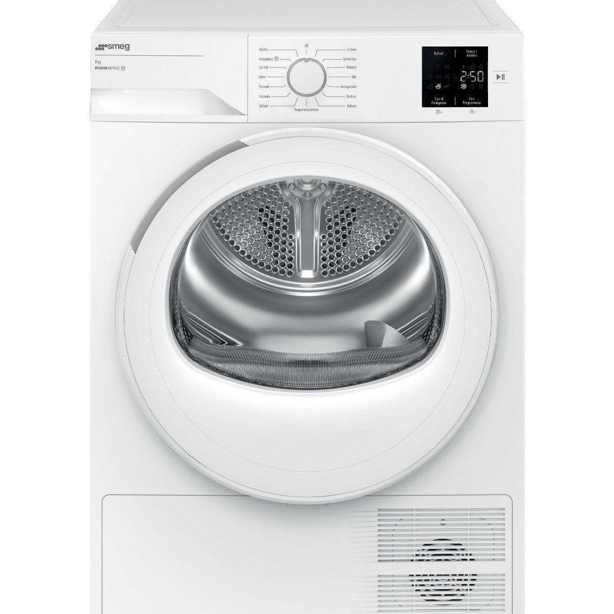 Smeg DR09EE asciugatrice Libera installazione Caricamento frontale 9 kg Bianco