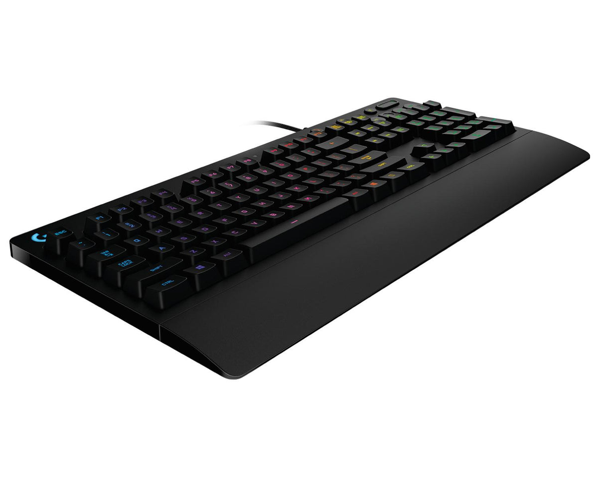 Logitech G Logitech G213 Prodigy Tastiera Gaming Cablata, LIGHTSYNC RGB, Tasti Retroilluminati, Resistente Agli Schizzi, Tasti Personalizzabili, Controlli Dedicati Multimediali, QWERTY Layout Italiano, Nero