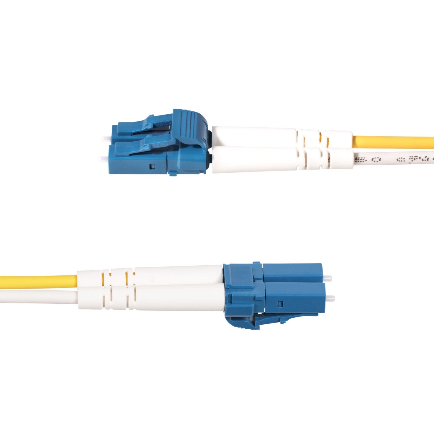 StarTech.com Cavo in fibra ottica duplex monomodale OS2 da LC a SC (UPC) da 1 m, 9/125µm, 100G, Insensibile alla piegatura, Bassa perdita di inserzione, Cavo patch in fibra LSZH