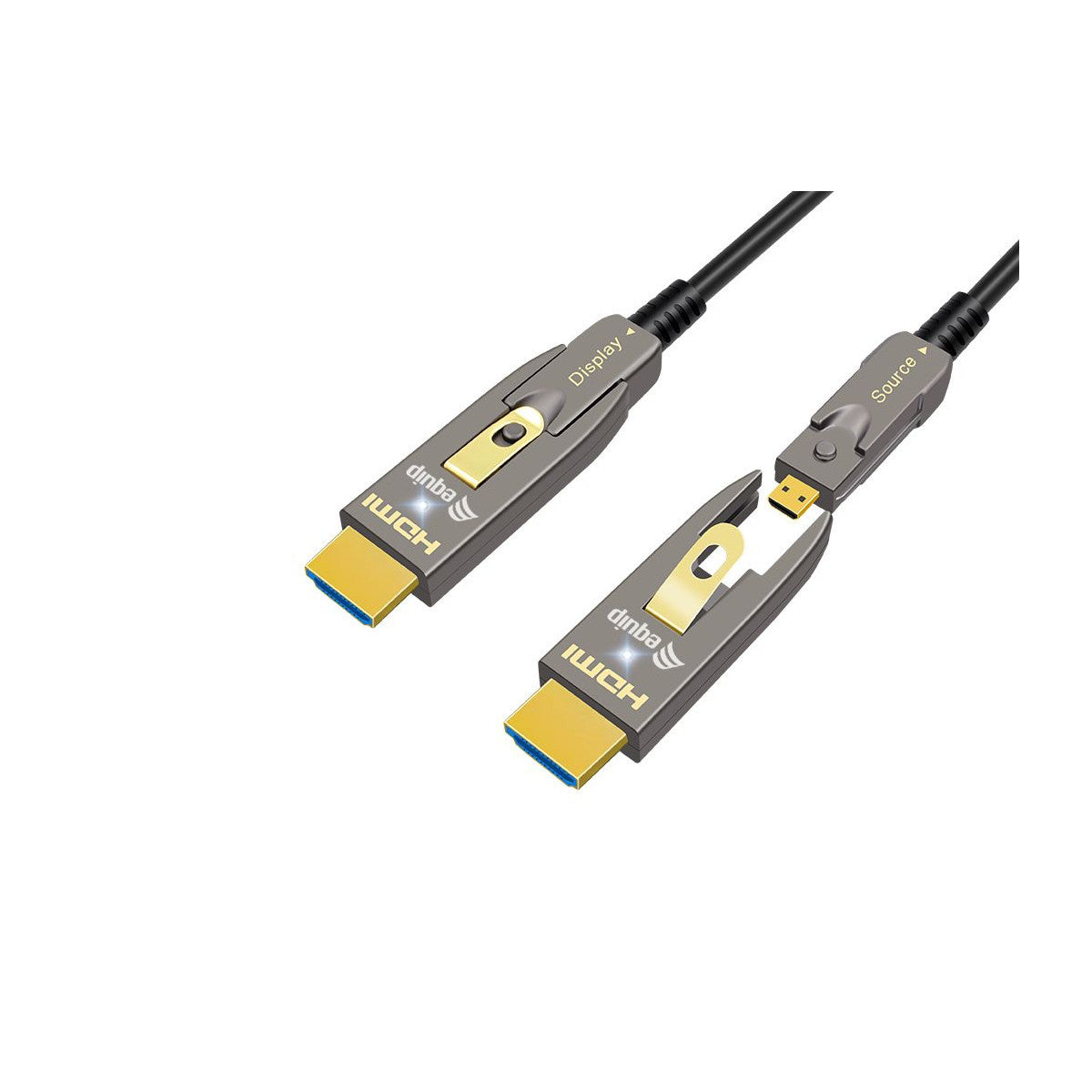 Equip 119411 cavo HDMI 10 m HDMI Type-A/HDMI Type-D Nero