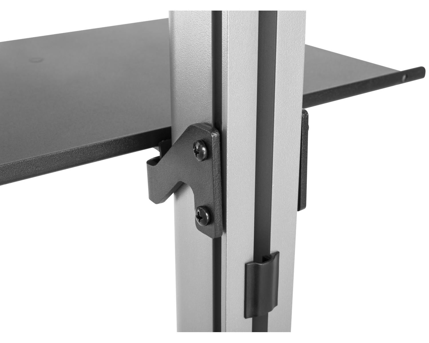 Equip 650621 Supporto TV a parete 177,8 cm (70") Nero, Acciaio inossidabile
