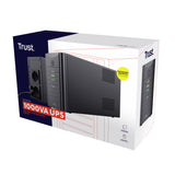 Trust 21199 Oxxtron Gruppo di Continuita' con 2 Prese a Parete Nero