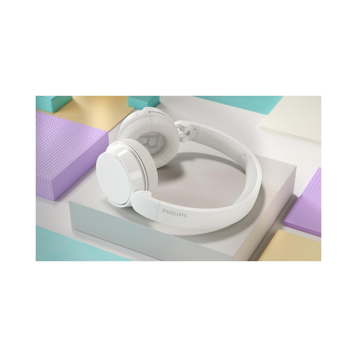 Philips 4000 series TAH4209WT.00 cuffia e auricolare Wireless A Padiglione Musica e Chiamate Bluetooth Bianco