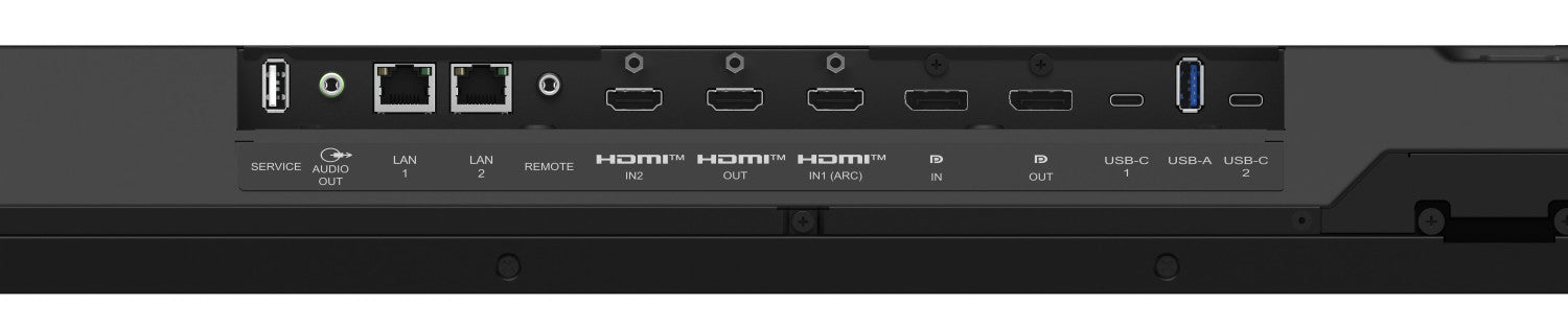 Sharp MultiSync M502 Pannello piatto per segnaletica digitale 127 cm (50") LCD 550 cd/m² 4K Ultra HD Nero 24/7