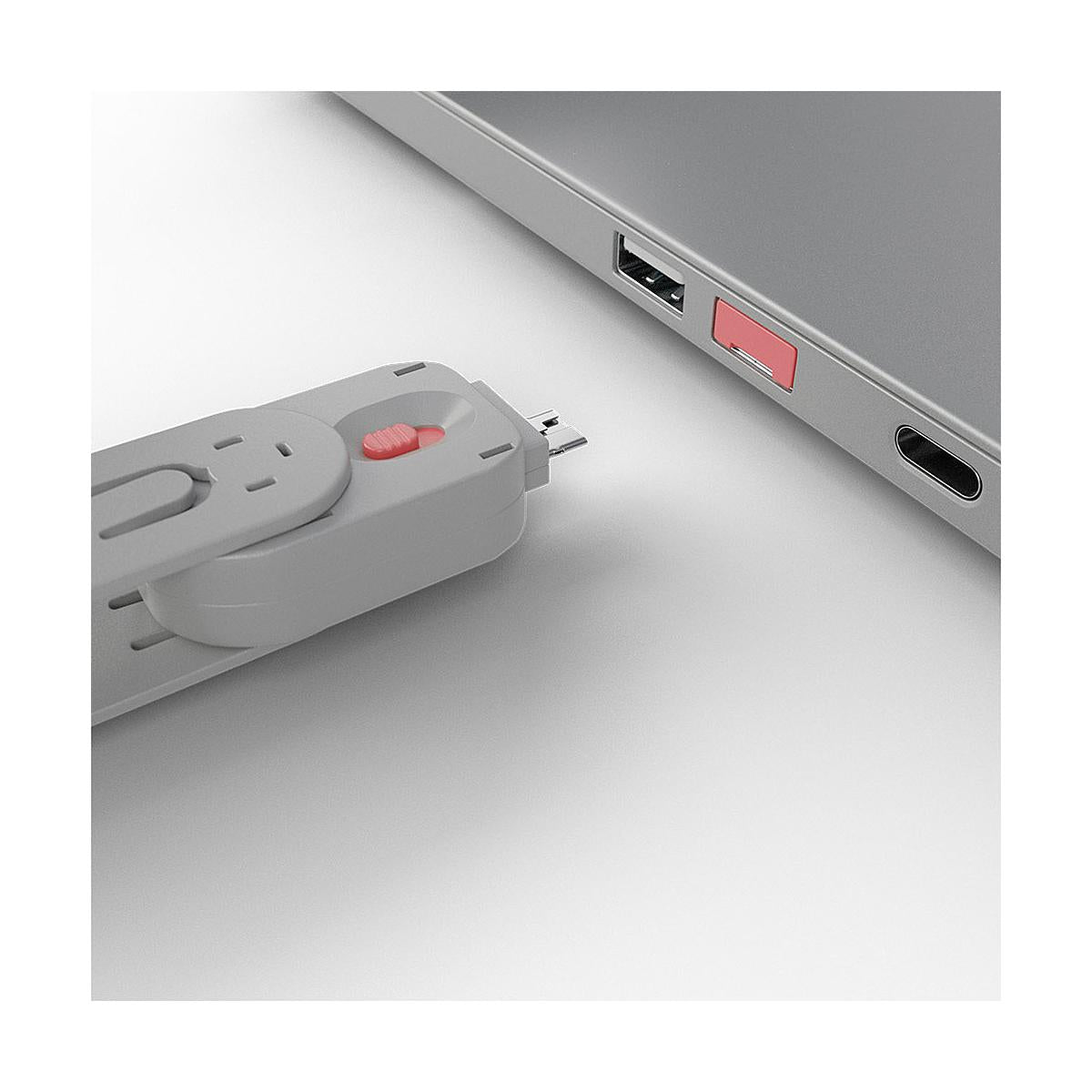 Lindy 40450 clip sicura Bloccaporte chiave USB tipo A Rosa Acrilonitrile butadiene stirene (ABS) 5 pz