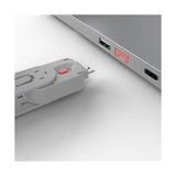 Lindy 40450 clip sicura Bloccaporte chiave USB tipo A Rosa Acrilonitrile butadiene stirene (ABS) 5 pz