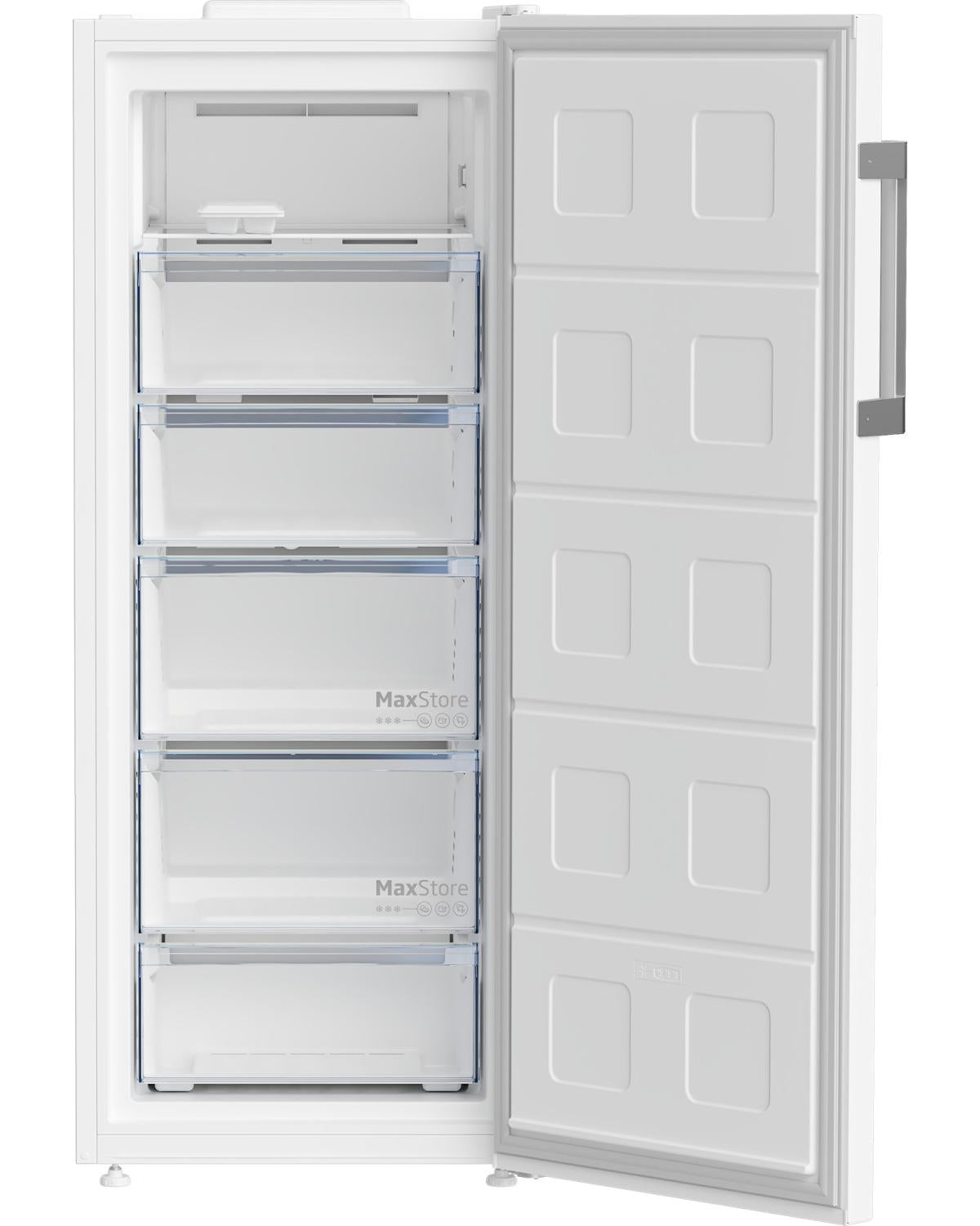 Beko B3RFNE274W Congelatore verticale Libera installazione 220 L E Bianco