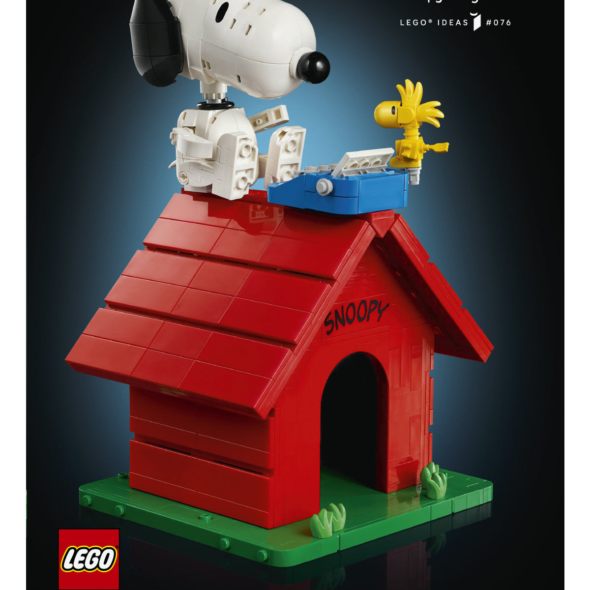Lego Ideas 21368 Peanuts: La Cuccia Di Snoopy, Kit Modellismo Da Esposizione Per Adulti Con Personaggi Di Snoopy E Woodstock