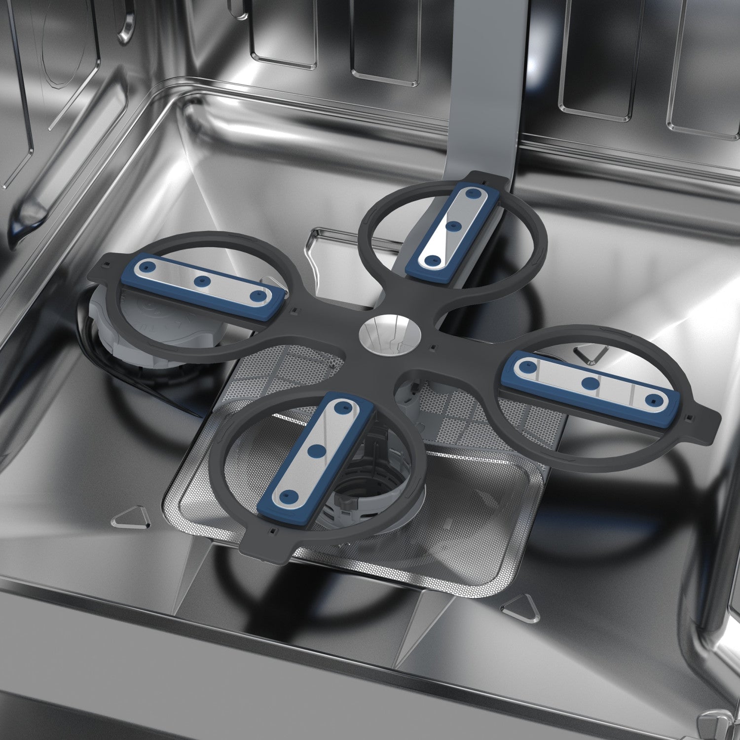 Beko b300 BDFN26550XP: Lavastoviglie a Libera Installazione, Classe B, 60 cm, 15 Coperti