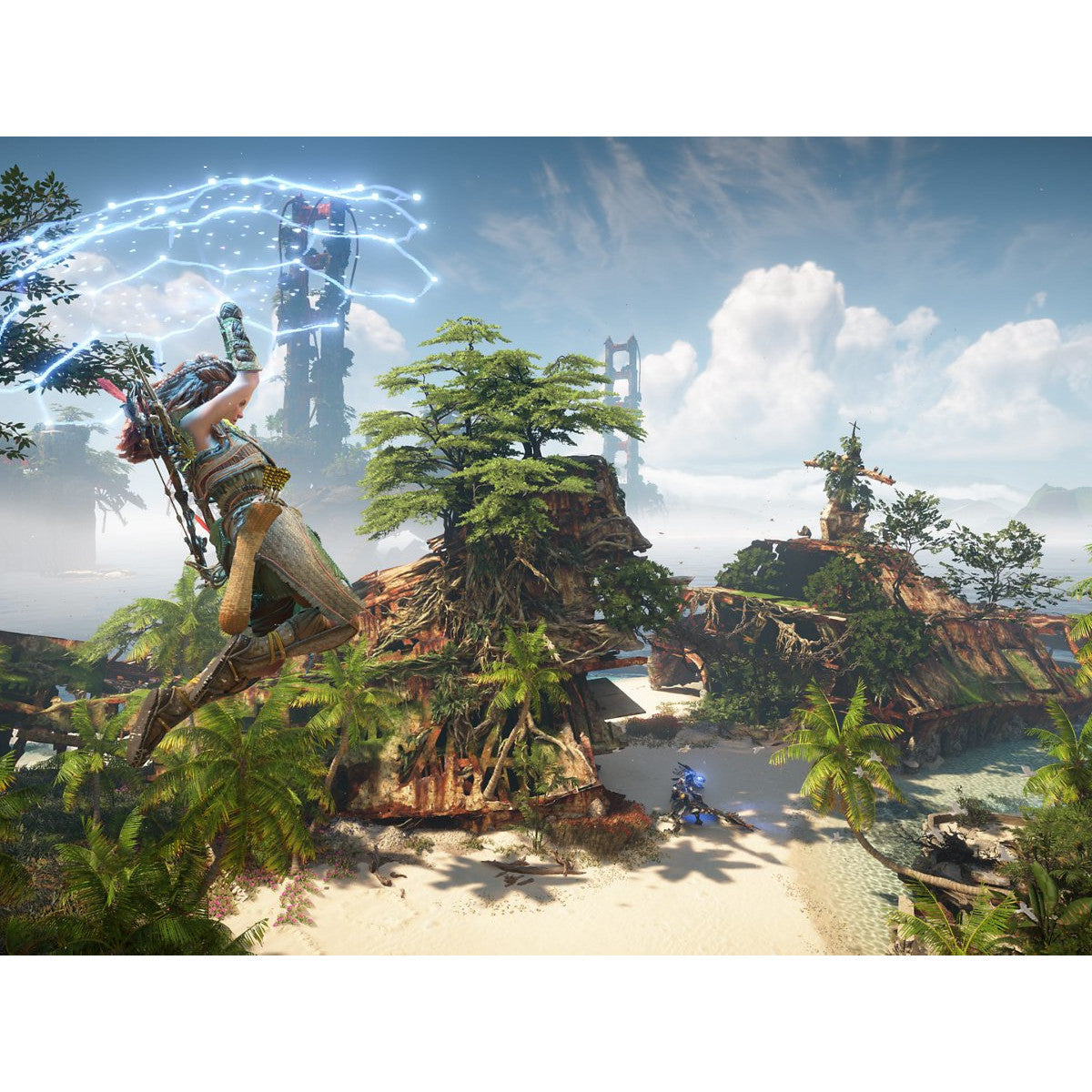 Sony Horizon: Forbidden West, Standard Edition Arabo, Tedesca, ESP, Francese, ITA, Giapponese, Polacco, Portoghese, Russo PlayStation 4