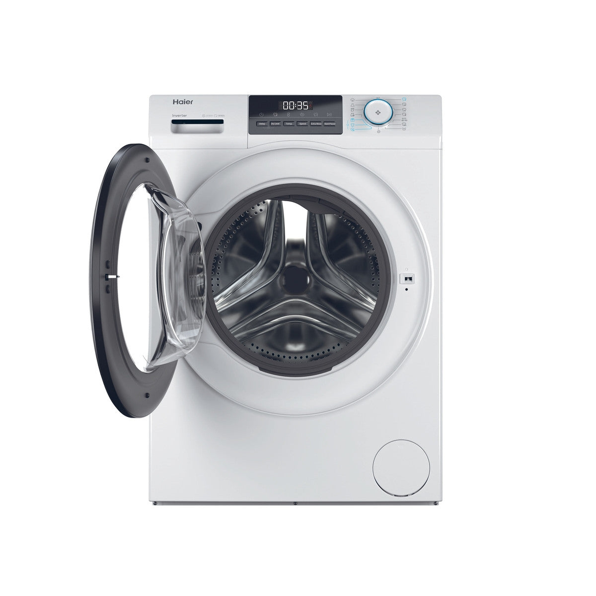 Haier HWD90-BP14929A lavasciuga Libera installazione Caricamento frontale Bianco D