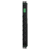 APC Easy Rack unità di distribuzione dell'energia (PDU) 7 prese AC 1U Nero