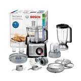 Bosch MC812M844 robot da cucina 3,9 L Nero, Acciaio inossidabile 1250 W