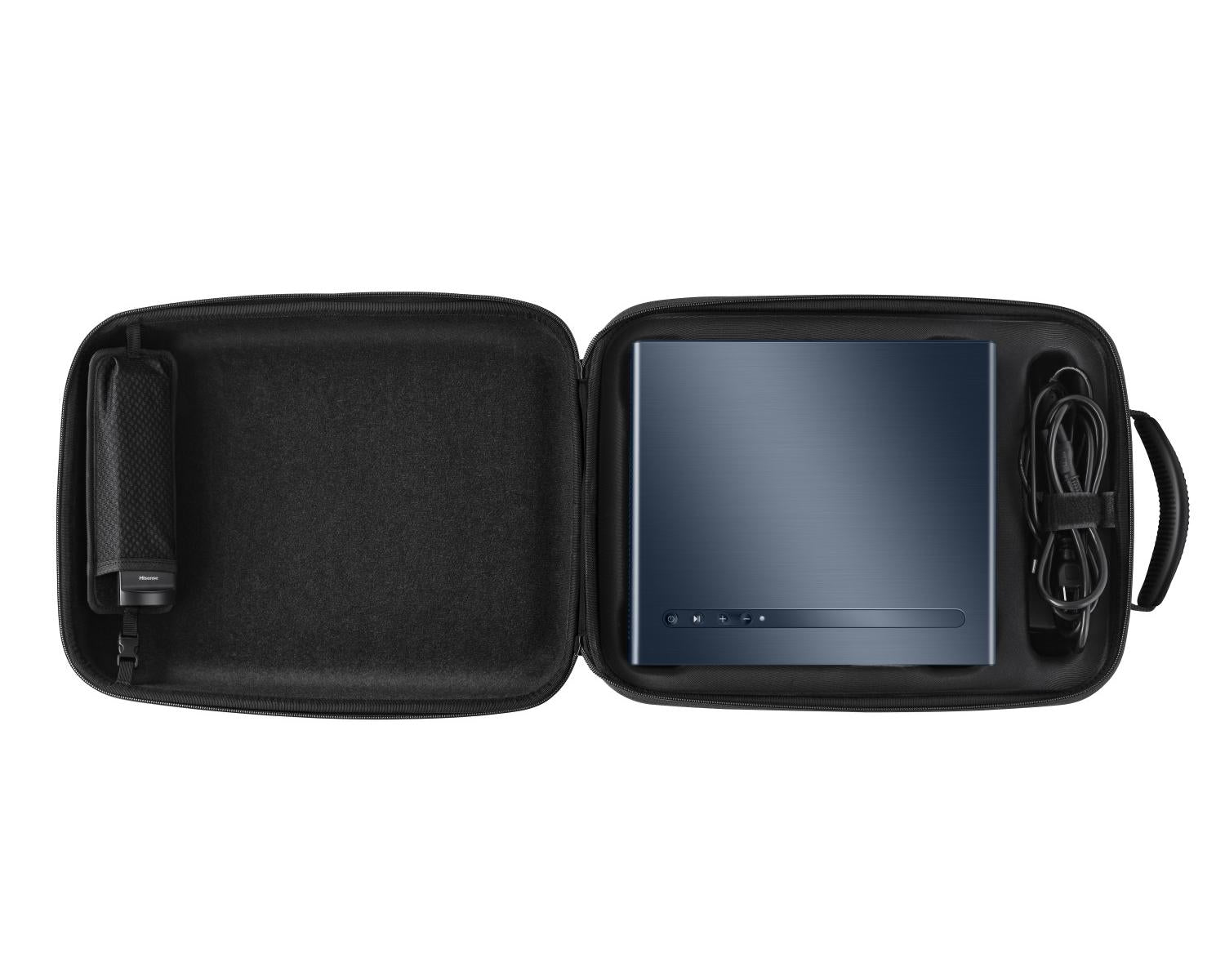 Hisense BB1H custodia per proiettore Poliestere Poliuretano Nero