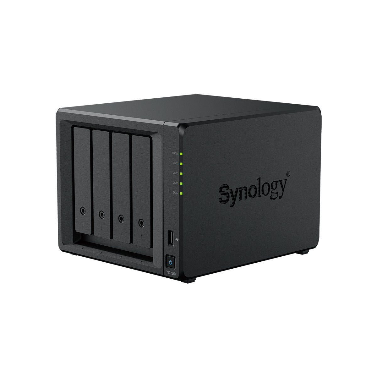 Synology DiskStation DS925 server NAS e di archiviazione Ryzen Embedded V1500B 4 GB DDR4 0 TB Nero