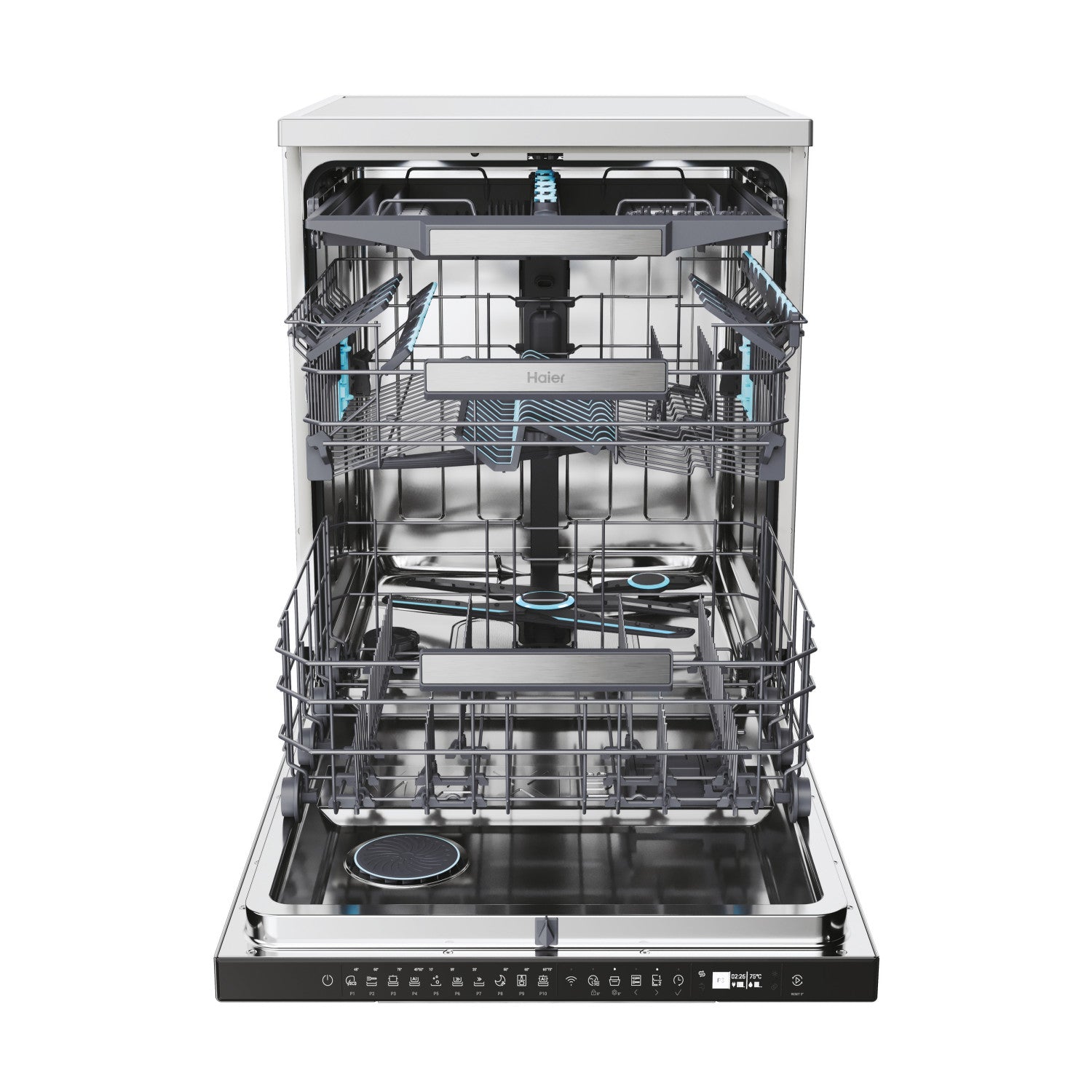 Haier XF 6A0M4PDX lavastoviglie Libera installazione 16 coperti A