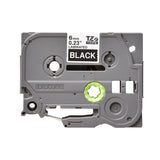 Brother TZE315 nastro per etichettatrice Bianco su nero TZe