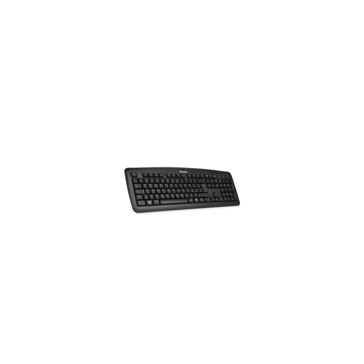 Hamlet XKKITA2-U4W-BK tastiera QWERTY
