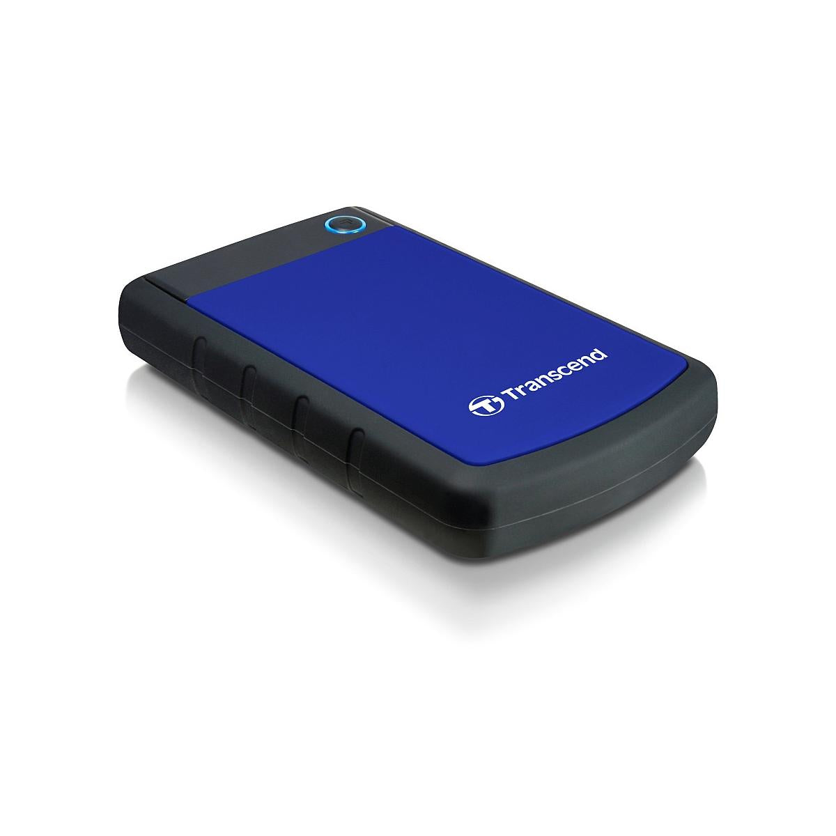 Transcend 1TB StoreJet 25H3 disco rigido esterno Nero, Blu