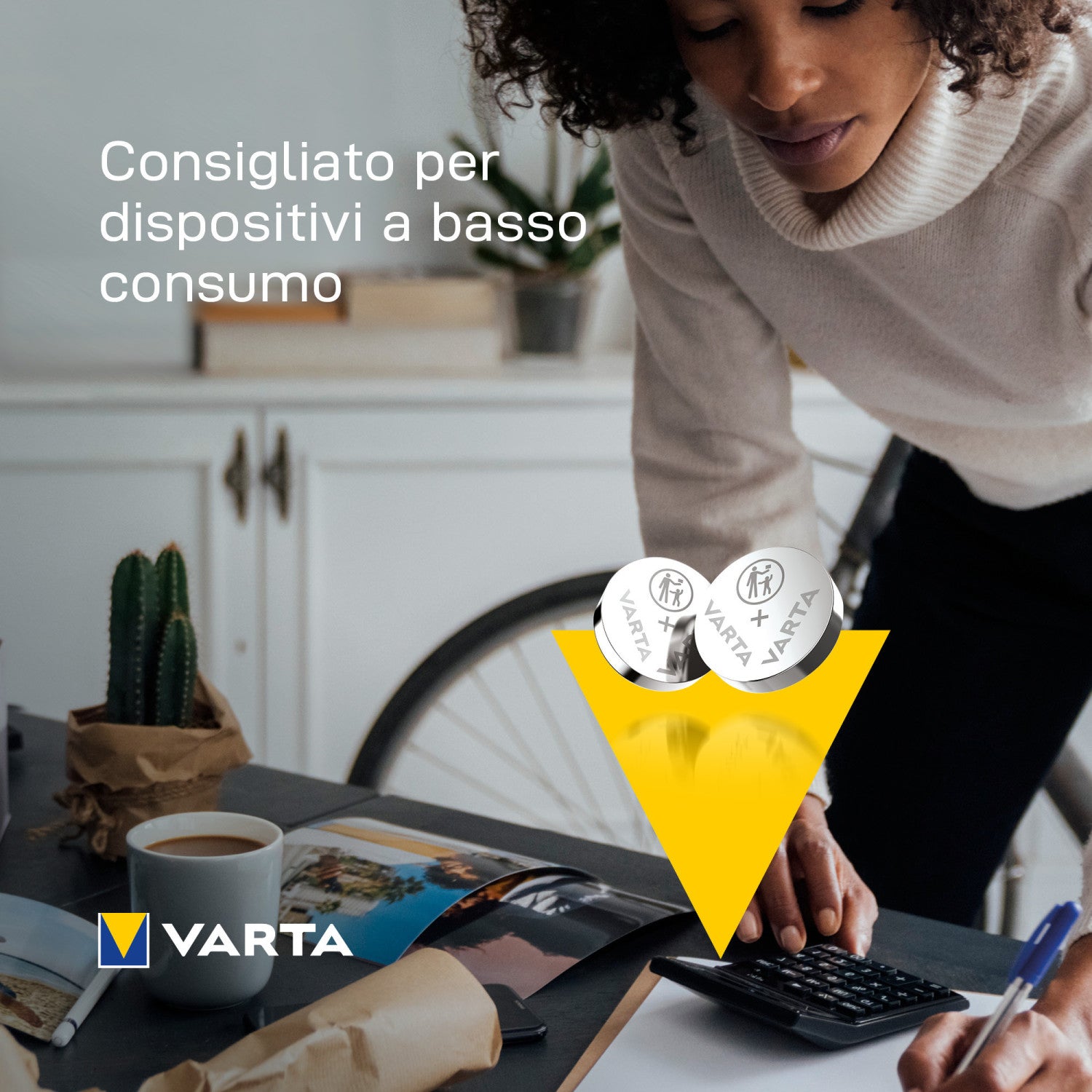 Varta 04276 Batteria Monouso Pila a bottone Alcalino Grigio
