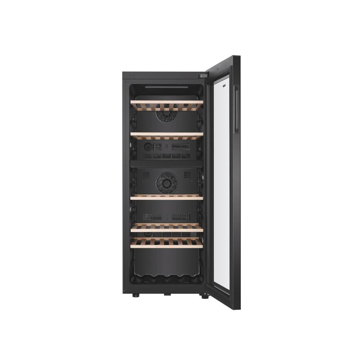 Haier Wine Bank 50 Serie 5 HWS79GDG Cantinetta vino con compressore Libera installazione Nero 79 bottiglie