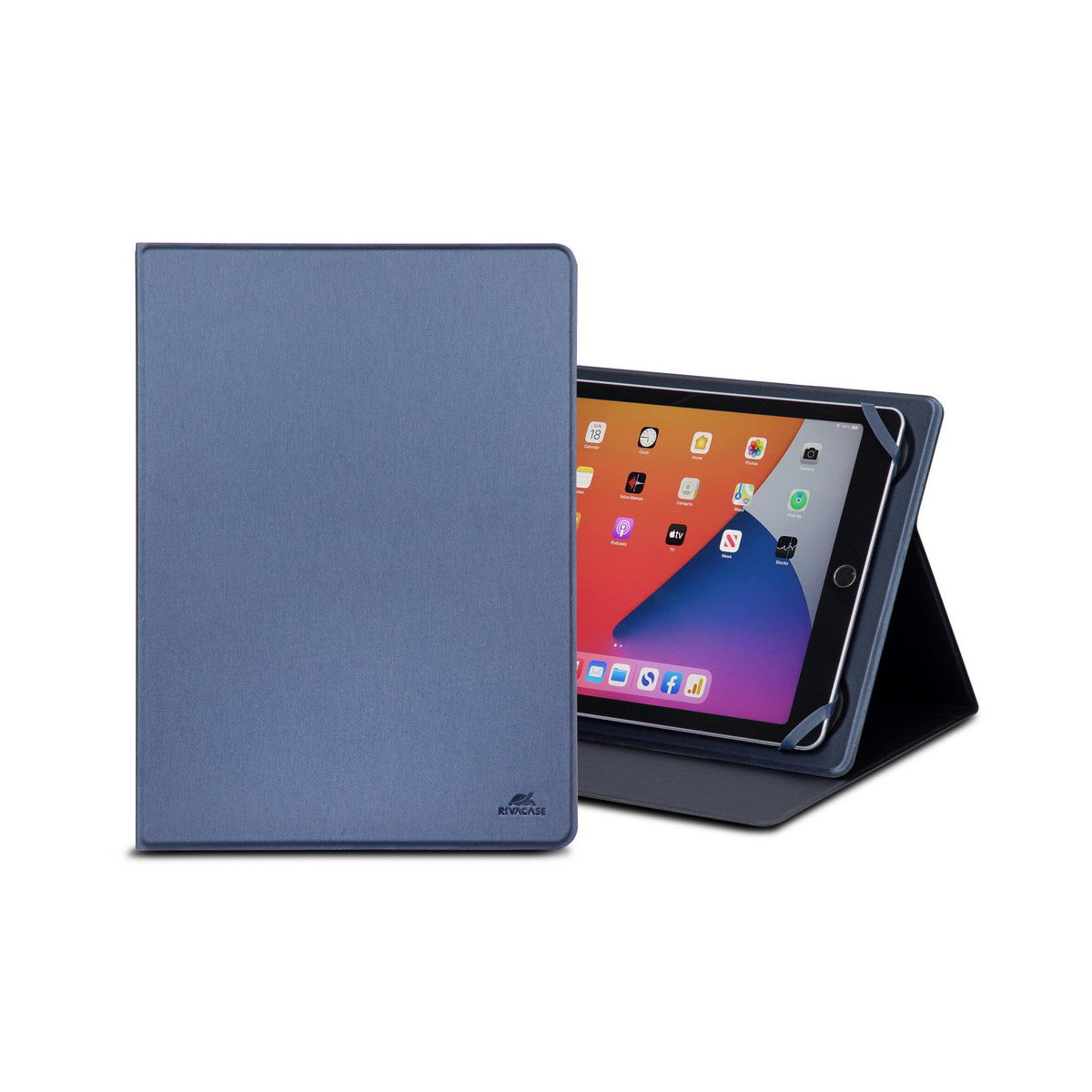 Rivacase Malpensa 26,7 cm (10.5") Custodia a libro Blu