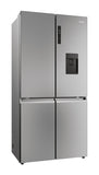 Haier Cube 90 Serie 5 HCR5919EHMP frigorifero side-by-side Libera installazione 525 L E Platino, Acciaio inox