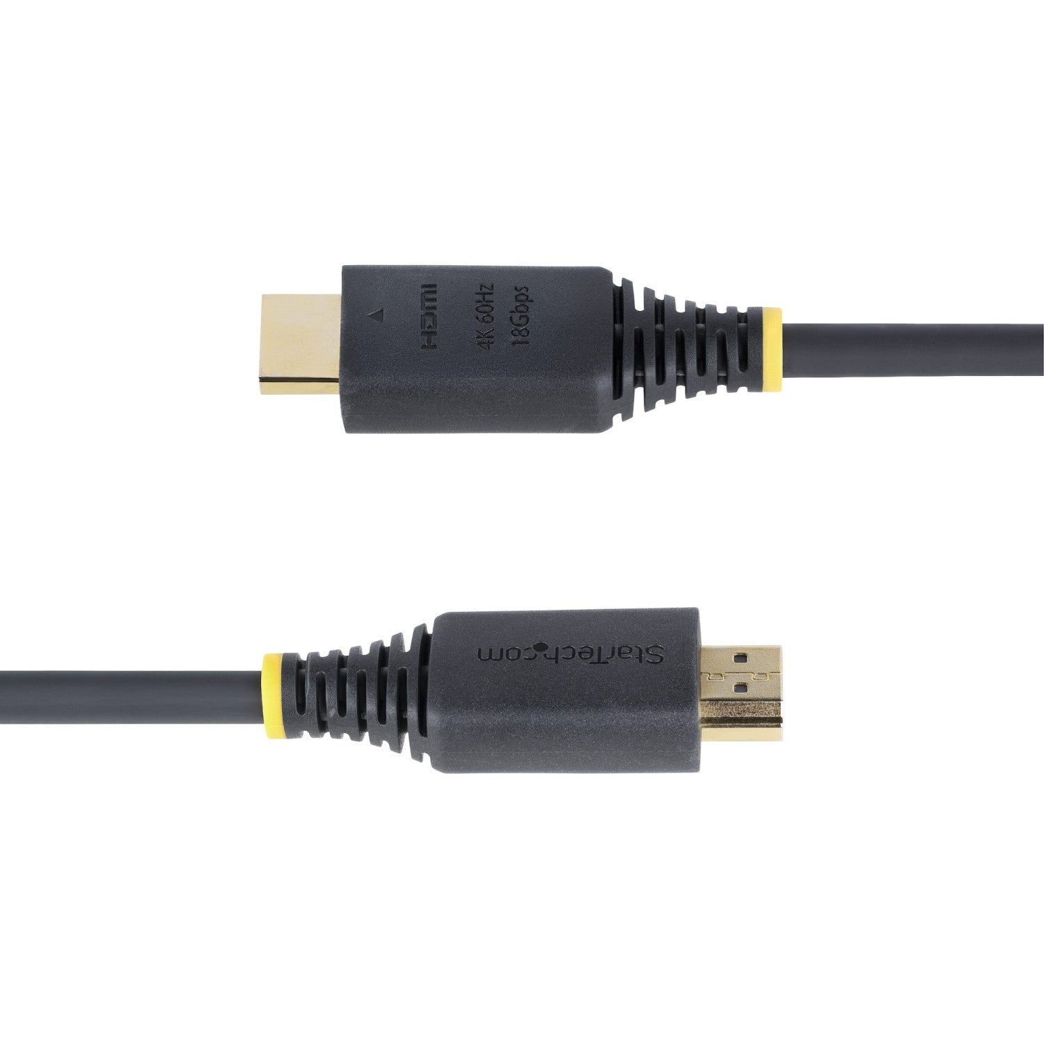 StarTech.com Cavo HDMI ad alta velocità certificato 3m, 4K 60Hz/1440p 144Hz, HDR10/HDCP 2.2/ARC, 18Gbps, cavetto HDMI 2.0 UHD per TV/Monitor/Display, rivestimento in TPE