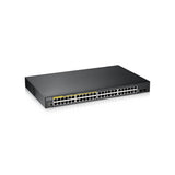 Zyxel GS1900-48HPv2 Gestito L2 Gigabit Ethernet (10/100/1000) Supporto Power over Ethernet (PoE) Nero