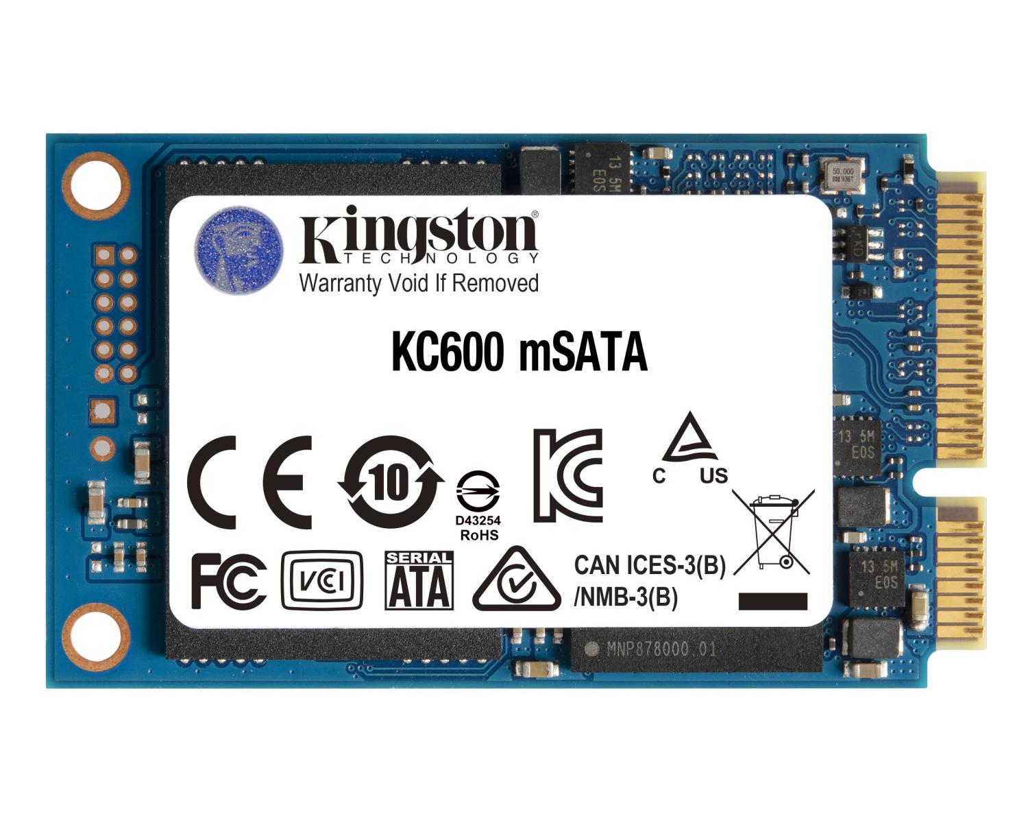 Kingston Technology KC600 256 GB Serial ATA 3D TLC