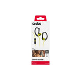 SBS Auricolari Sport in ear con archetto e filo stereo
