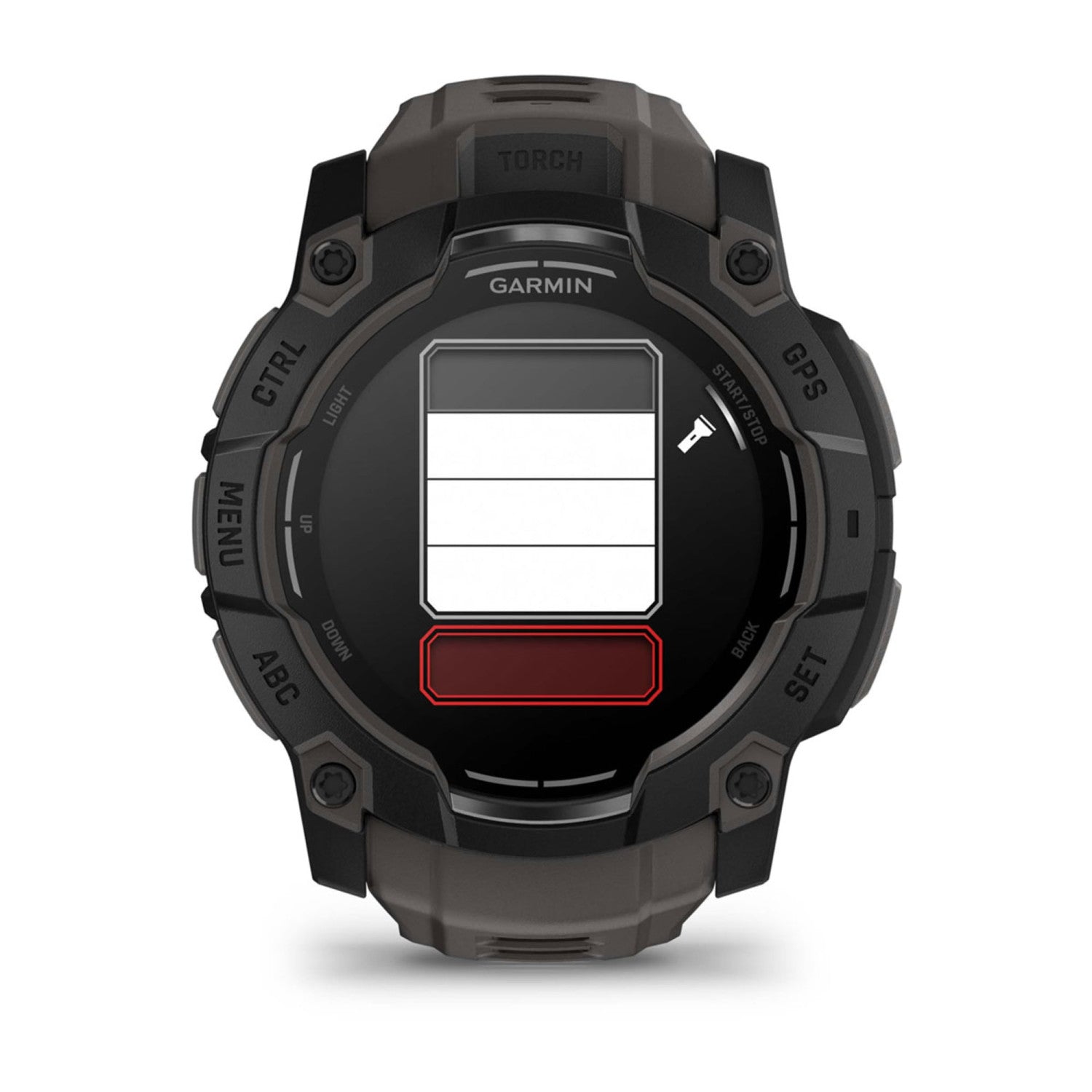 Garmin Instinct 3 AMOLED 3,3 cm (1.3 pollici) 50 mm Digitale 416 x 416 Pixel Touch screen Nero GPS (satellitare)
