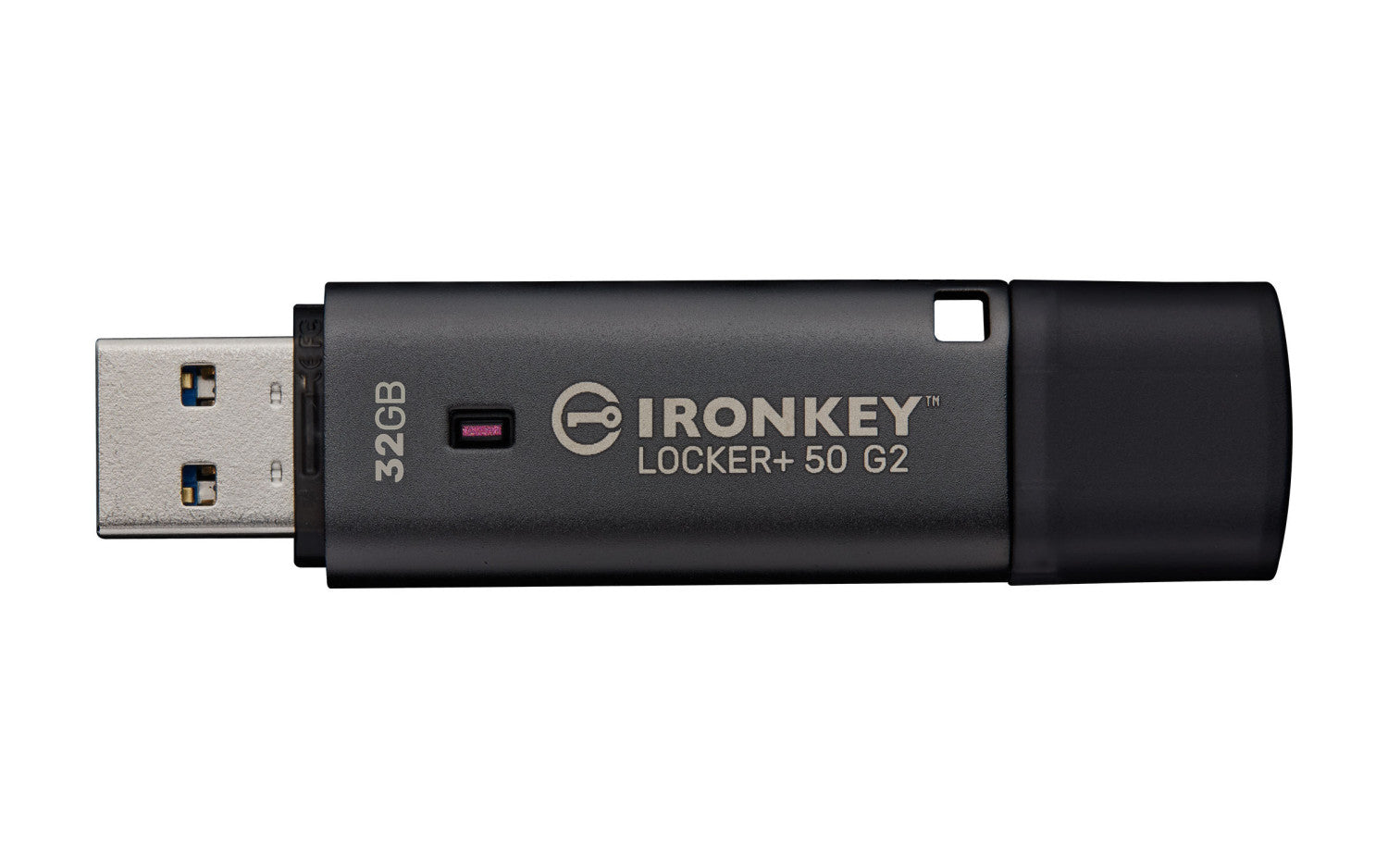 Kingston Technology IronKey 32GB Locker Plus 50 G2, FIPS 197, AES-256