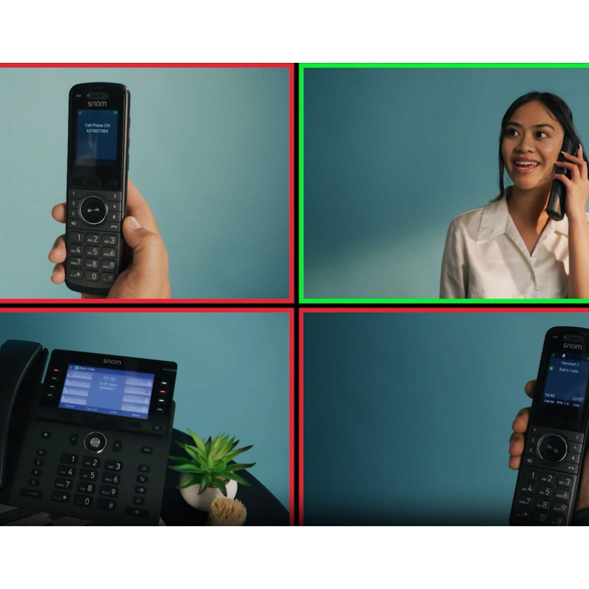 Snom M55 Telefono IP DECT Cordless