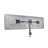 Trust GXT 1120 Mara Dual Monitor Arm 81,3 cm (32") Scrivania Nero