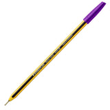 Staedtler Penne A Sfera Noris Stick 434 Viola Punta Media 1,0mm - Confezione Da 10