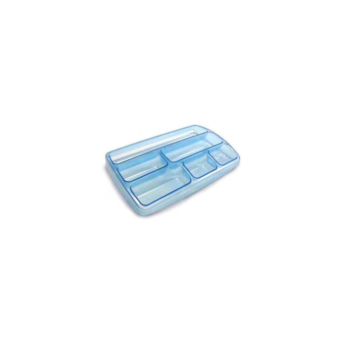 ARDA TR3110 Astuccio rigido per matite Blu, Trasparente