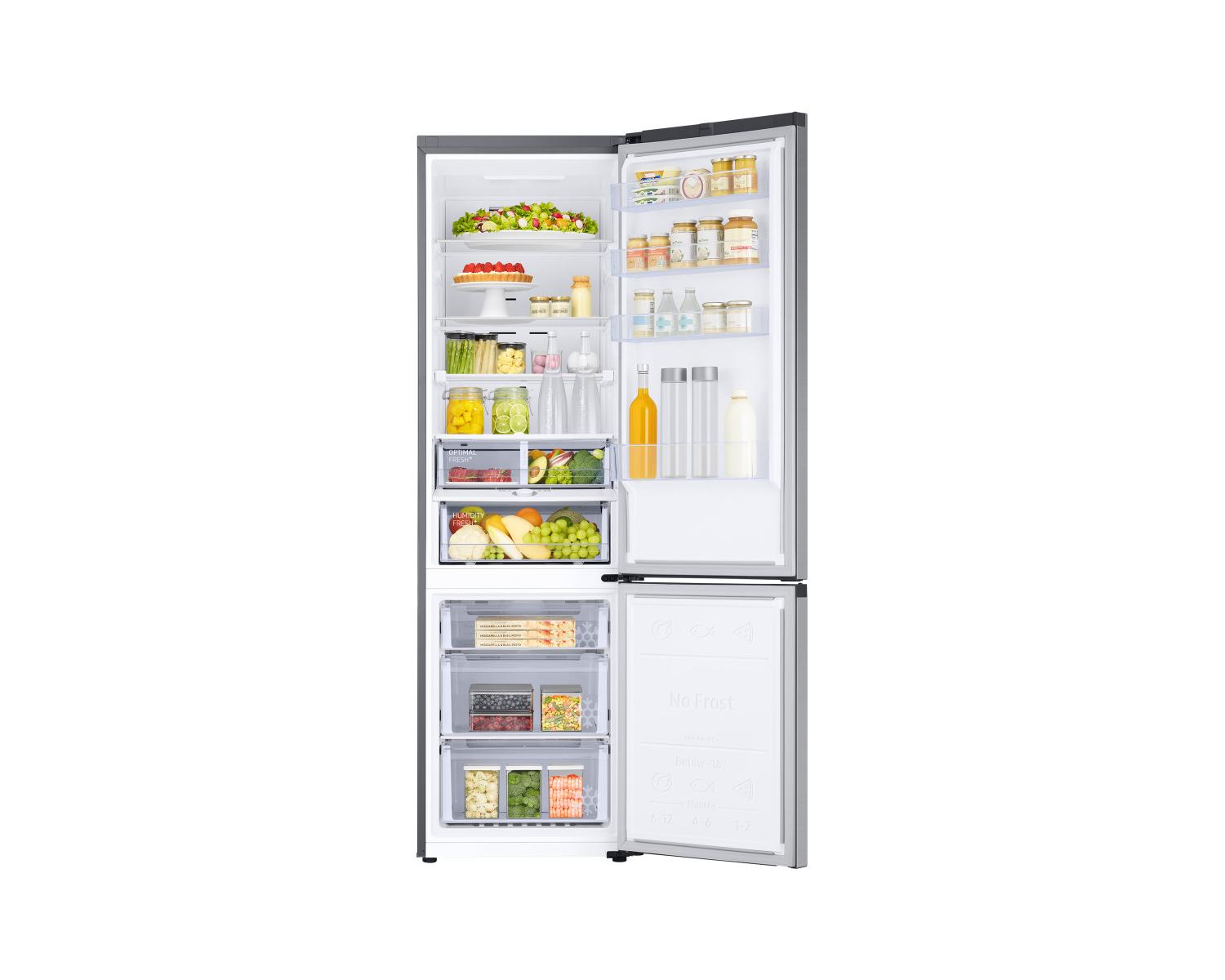 Samsung Frigorifero Combinato EcoFlex AI 2m 390L RB38C674CSA
