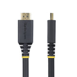 StarTech.com Cavo HDMI 2.0 Certificato Premium da 5m ad Alta Velocità, 4K 60Hz/1440p 144Hz, HDR10/HDCP 2.2/ARC, 18Gbps. Cavetto HDMI UHD per TV/Monitor in TPE
