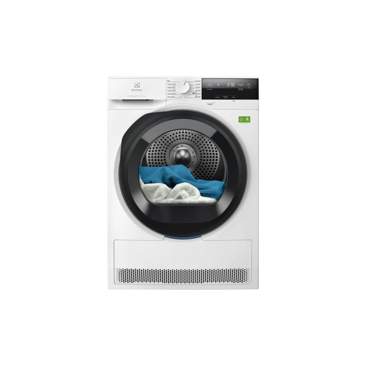 Electrolux EW7H39B asciugatrice Libera installazione Caricamento frontale 9 kg Bianco