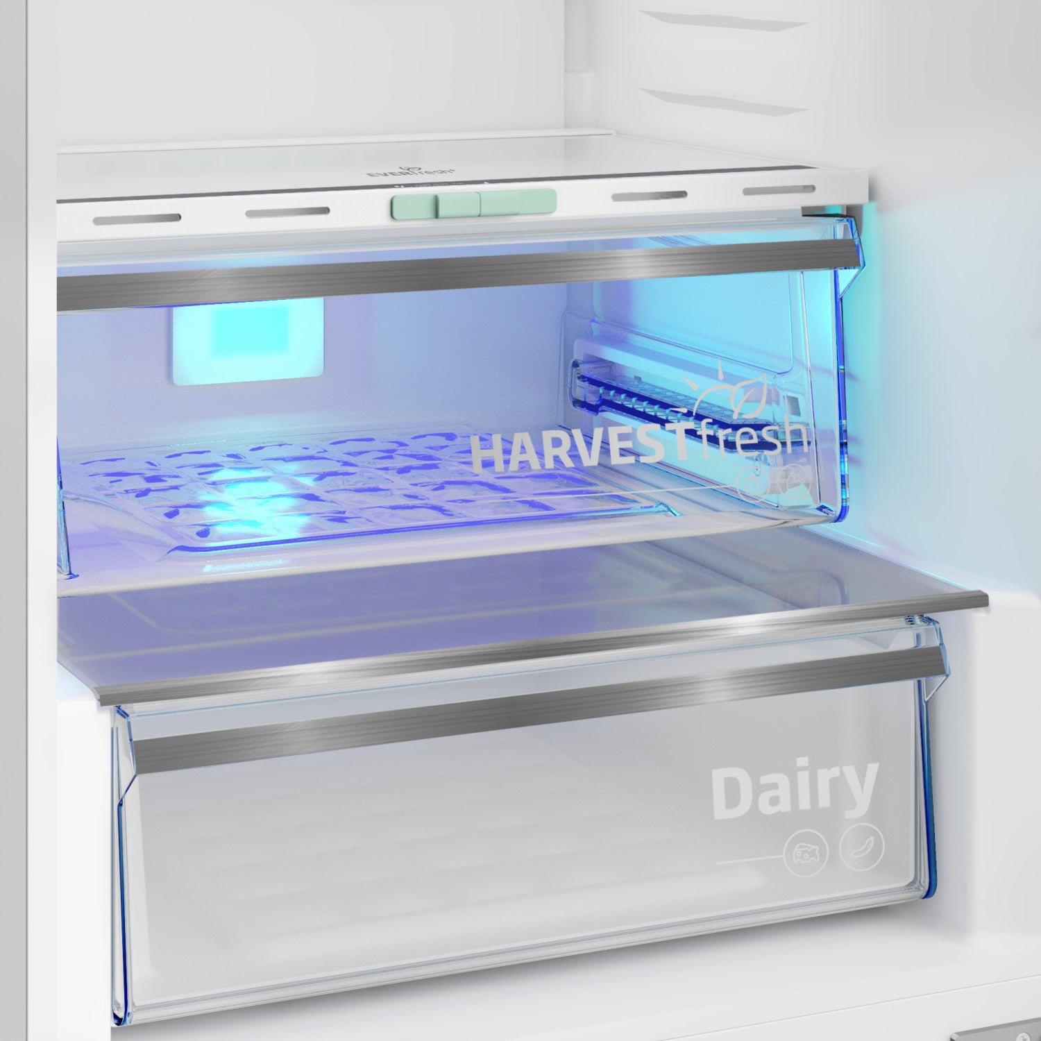 Beko B5RCNE405LXP Frigorifero con Congelatore Libera Installazione 355 L Classe D Acciaio Inossidabile