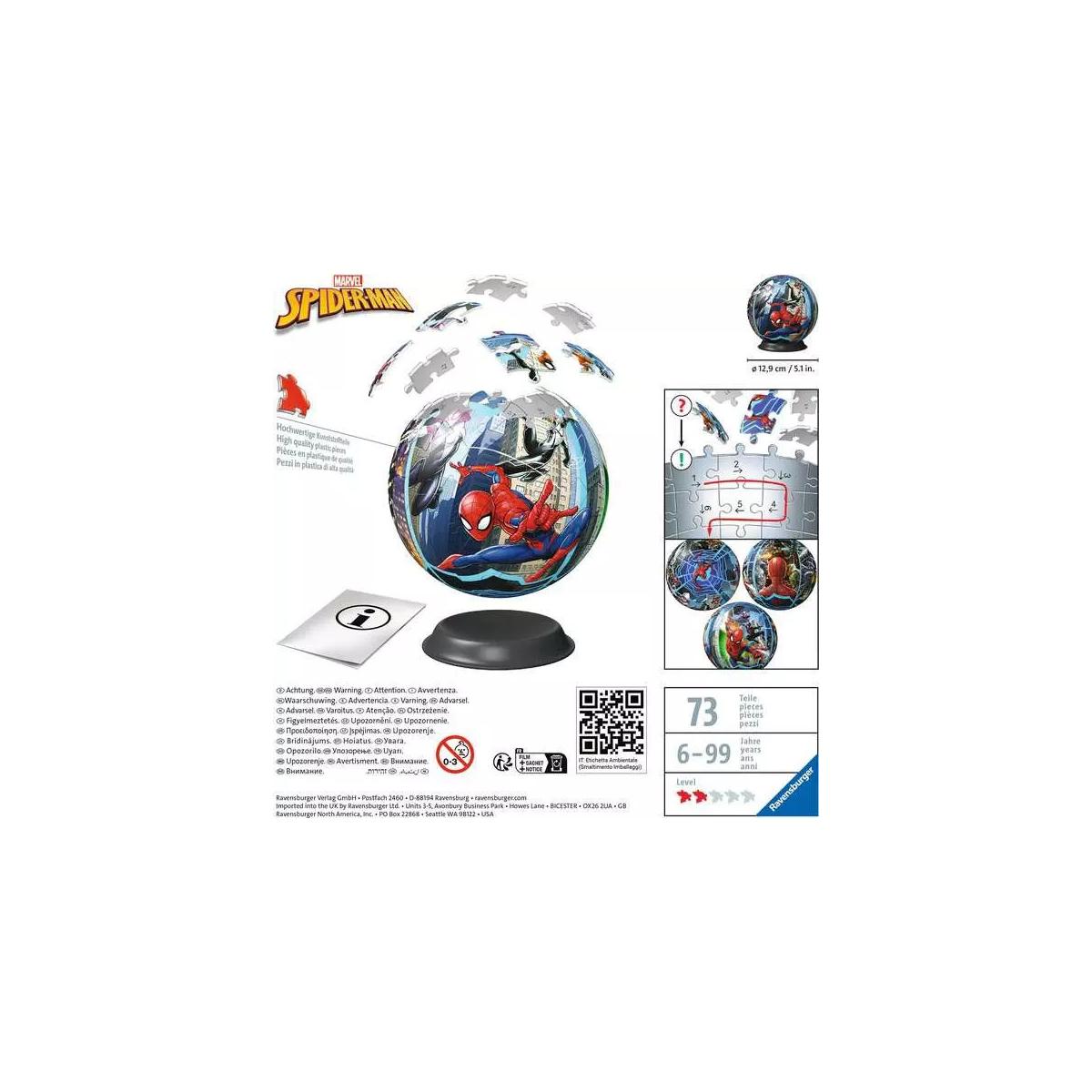 Ravensburger 11563 puzzle Puzzle 3D 72 pz Fumetti