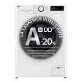 LG F4R3013NSWW Lavatrice 13kg AI DD, Classe A-20 , 1400 giri, Lavaggio a vapore