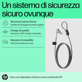 HP Lucchetto a combinazione per cavo nano