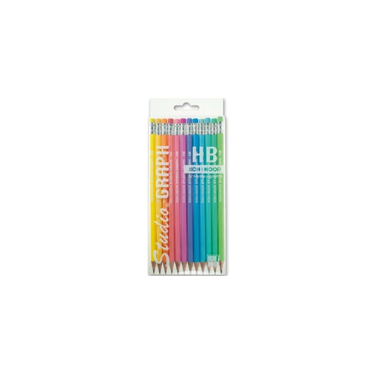Koh-I-Noor Ast. 12 matite grafite HB Studio GRAPH DH3712-THB