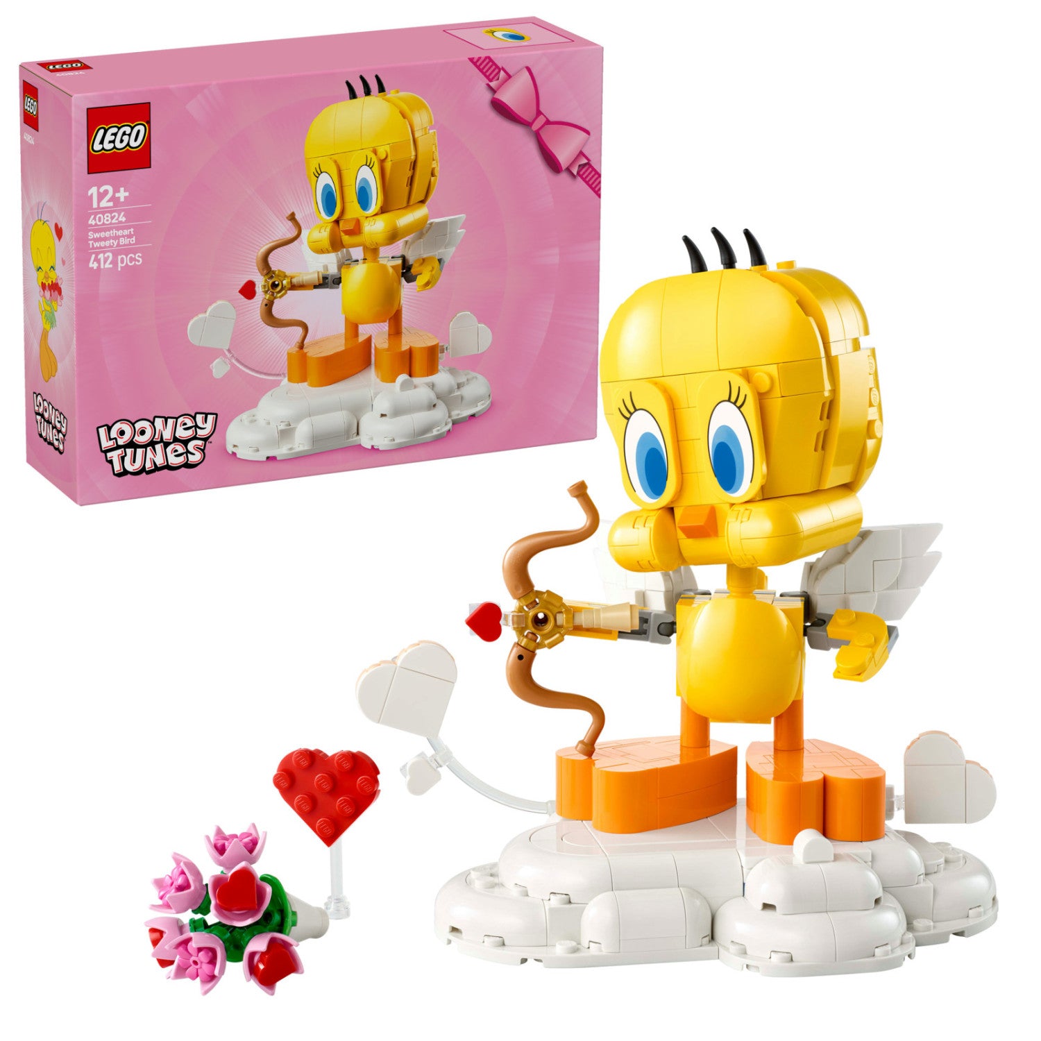 LEGO Iconic Titti 40824 Set da Costruzione Looney Tunes 412 Pezzi