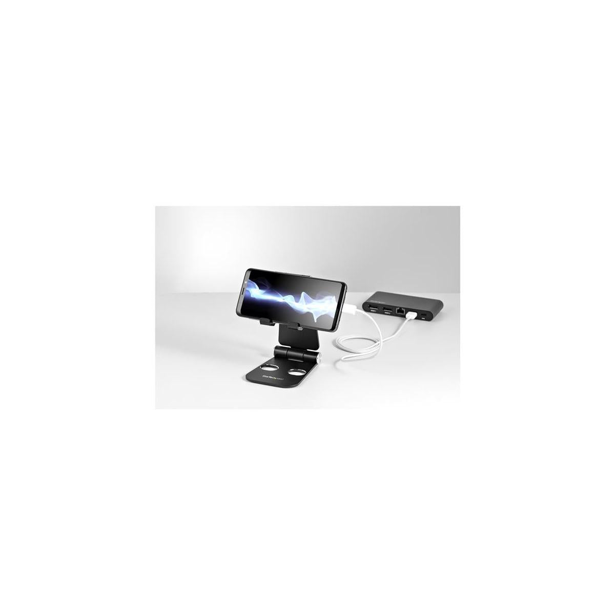 StarTech.com USPTLSTNDB supporto per personal communication Supporto passivo Telefono cellulare/smartphone, Tablet/UMPC
